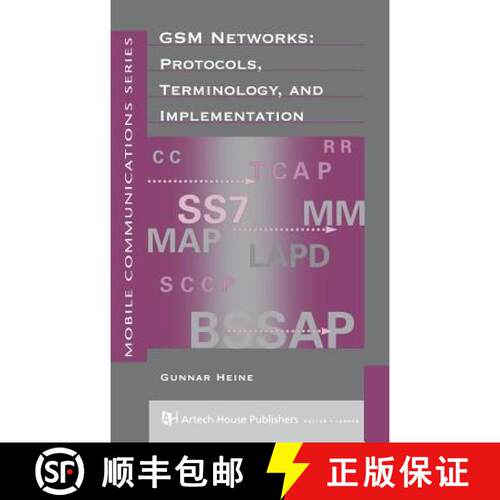 【3-4周达】精装 GSM Networks: Protocols, Terminology & Implementa- Tion [9780890064719]