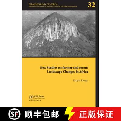 【3-4周达】精装 New Studies on Former and Recent Landscape Changes in Africa: Palaeoecology of Africa 32 [9781138001169]