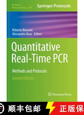 【3-4周达】Quantitative Real-Time PCR: Methods and Protocols (Second Edition 2020) (Second Edition 2020) [9781493998357]