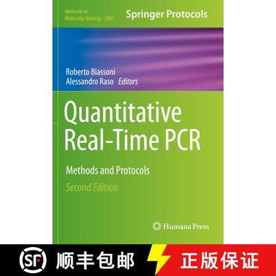 【3-4周达】Quantitative Real-Time PCR: Methods and Protocols (Second Edition 2020) (Second Edition 2020) [9781493998357]