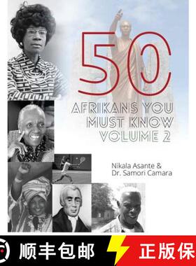 【3-4周达】50 Afrikans You Must Know, Vol. 2 [9781635878103]
