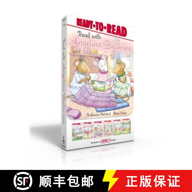 【3-4周达】Read with Angelina Ballerina: Angelina Ballerina and the Tea Party; Angelina Ballerina Tri... [9781665913614]