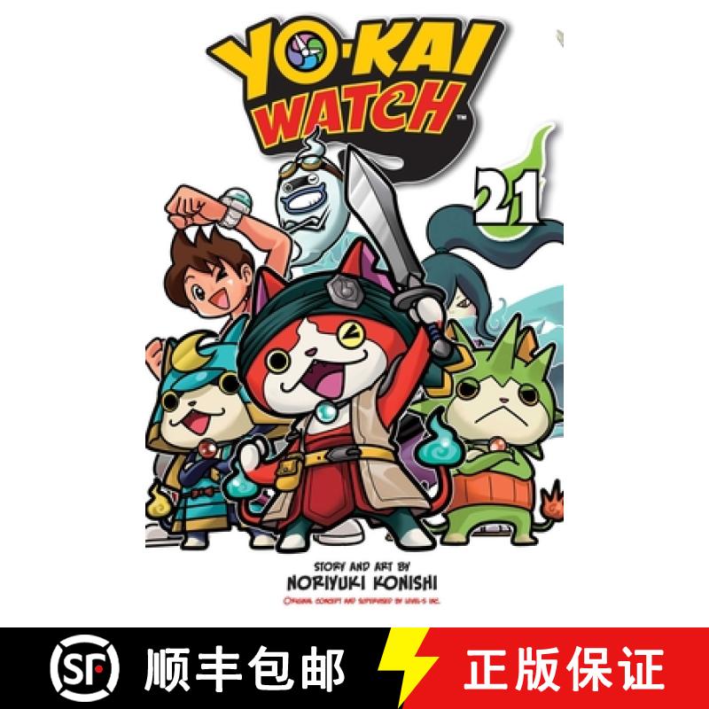 【2-3周达】Yo-Kai Watch, Vol. 21 [9781974736973]