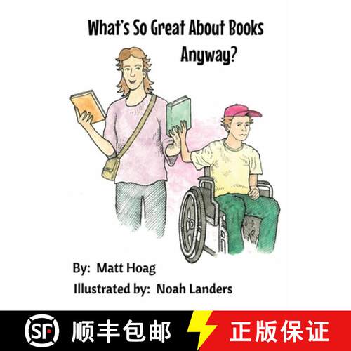 【3-4周达】精装 What's So Great About Books Anyway? [9781737559306]