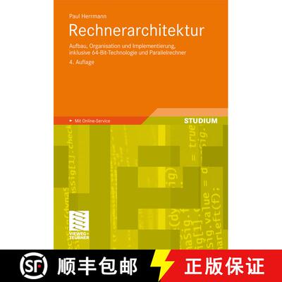 【3-4周达】Rechnerarchitektur : Aufbau, Organisation und Implementierung, inklusive 64-Bit-Technologi... [9783834815125]