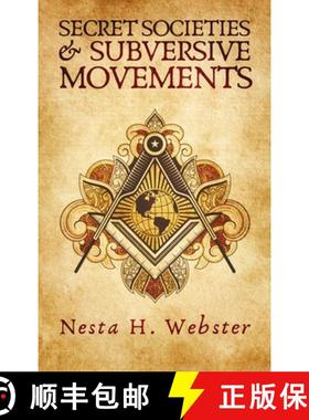 【3-4周达】Secret Societies And Subversive Movement Hardcover [9781639234158]