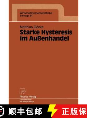【3-4周达】Starke Hysteresis im Aussenhandel [9783790807226]