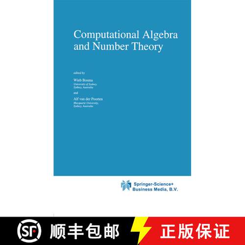 【3-4周达】精装 Computational Algebra and Number Theory [9780792335016]