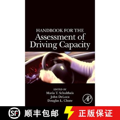 【3-4周达】Handbook for the Assessment of Driving Capacity [9780126312553]