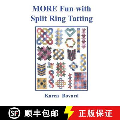 【3-4周达】MORE Fun with Split Ring Tatting [9780983544111]