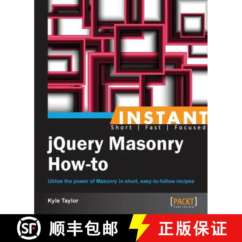 预订 Instant jQuery Masonry How-to [9781782165026]