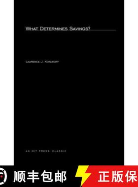 预订 What Determines Savings? [9780262611879]