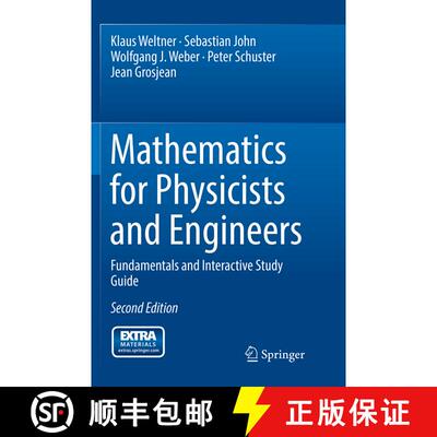 【3-4周达】Mathematics for Physicists and Engineers : Fundamentals and Interactive Study Guide (Softc... [9783662502433]