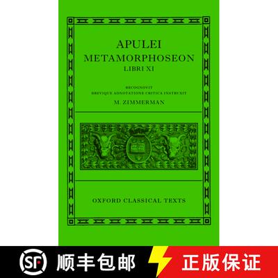 【3-4周达】Apulei Metamorphoseon Libri XI [9780199277025]