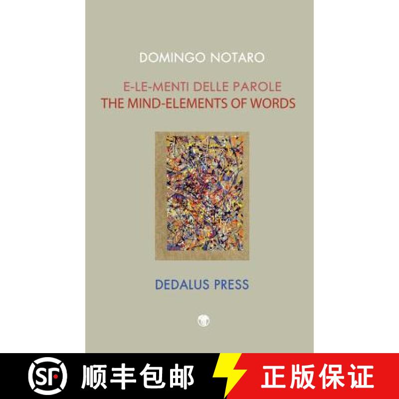 【3-4周达】The Mind-Elements of Words / E-le-menti delle parole [9781906614997]
