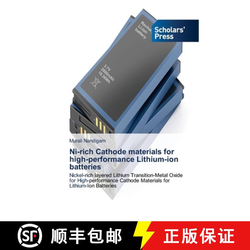 预订 Ni-rich Cathode materials for high-performance Lithium-ion batteries [9786138941200]