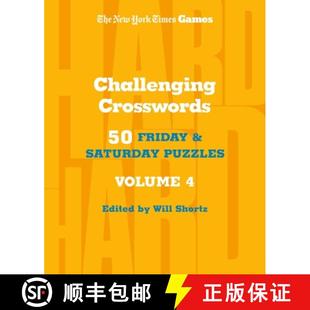 【3-4周达】New York Times Games Challenging Crosswords Volume 4: 50 Friday and Saturday Puzzles [9781250392763]