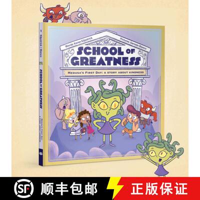 【3-4周达】Medusa's First Day : A Story about Kindness [9781938447297]