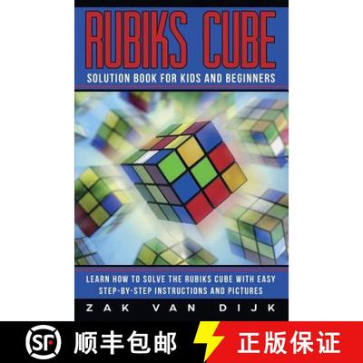【3-4周达】Rubiks Cube Solution Book for Kids and Beginners: Learn How to Solve the Rubiks Cube with ... [9781925967111]