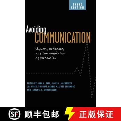 预订 Avoiding Communication: Shyness, Reticence, and Communication Apprehension [9781572736887]