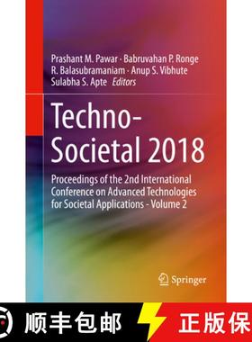 【3-4周达】Techno-Societal 2018: Proceedings of the 2nd International Conference on Advanced Technolo... [9783030169619]