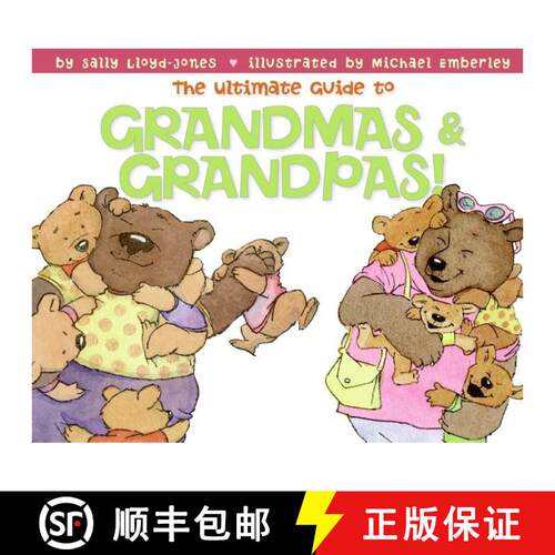 【3-4周达】精装 The Ultimate Guide to Grandmas & Grandpas! [9780060756871]