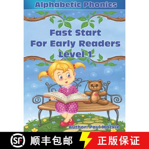 【3-4周达】Alphabetic Phonics Fast Start for Early Readers Level 1 [9781988986128]