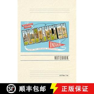 【3-4周达】Vintage Lined Notebook Greetings from Bloomington [9798385416578]