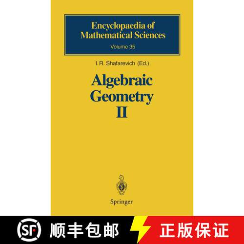 【3-4周达】Algebraic Geometry II: Cohomology of Algebraic Varieties. Algebraic Surfaces [9783642646072]