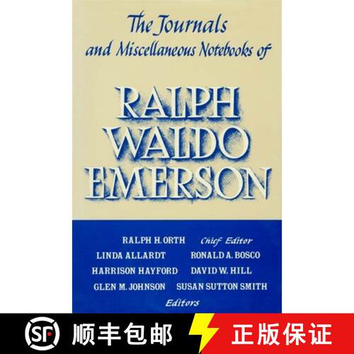 【3-4周达】精装 Journals and Miscellaneous Notebooks of Ralph Waldo Emerson, Volume XVI: 1866-1882: -... [9780674484795]