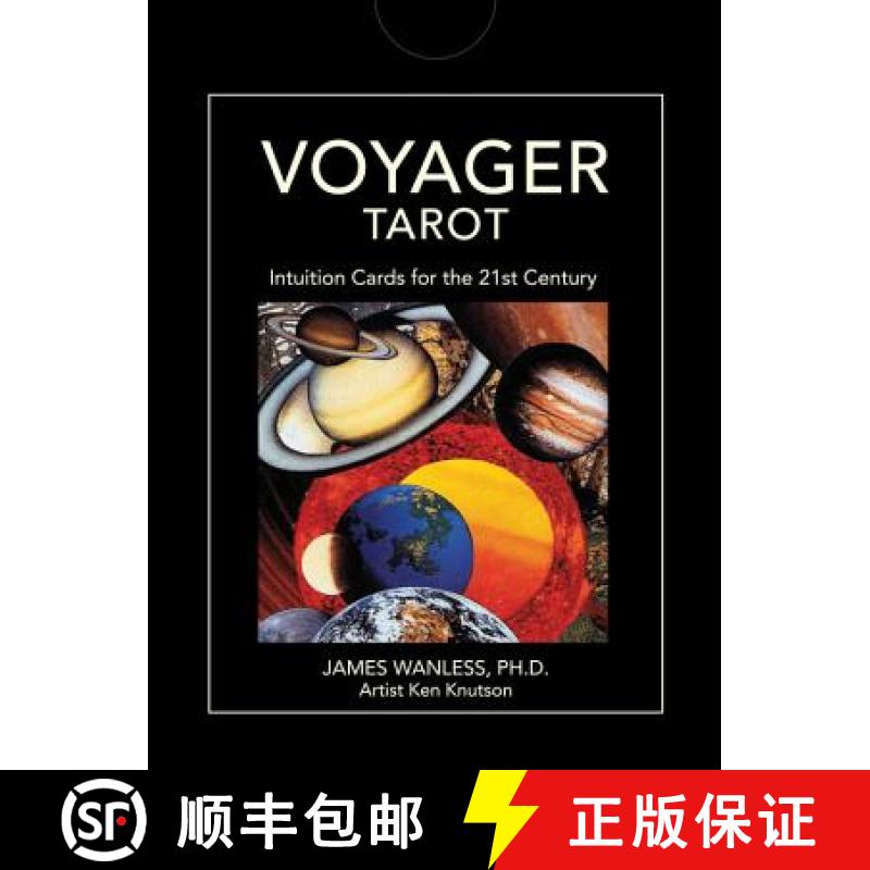【3-4周达】Voyager Tarot: Intuition Cards for the 21st Century [With Guidebook] [9781592333226]
