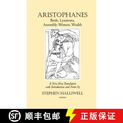 【3-4周达】精装 Aristophanes: Birds, Lysistrata, Assembly-Women, Wealth [9780198149934]