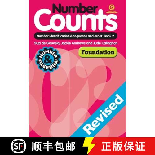 【3-4周达】Number Counts Book 2 - Revised:  Number identification & sequence & order [9781927190630]