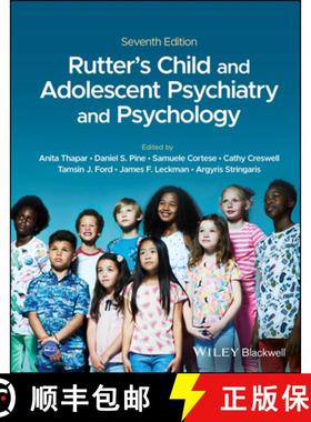 【3-4周达】Rutter's Child and Adolescent Psychiatry and Psychology [9781119906063]
