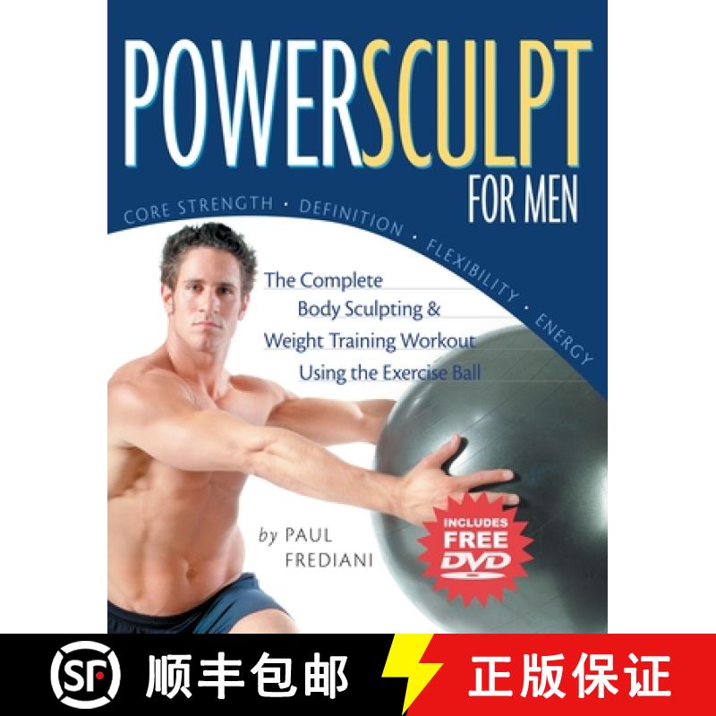 【3-4周达】Powersculpt for Men: The Complete Body Sculpting & Weight Training Workout Using the Exerc... [9781578261819]