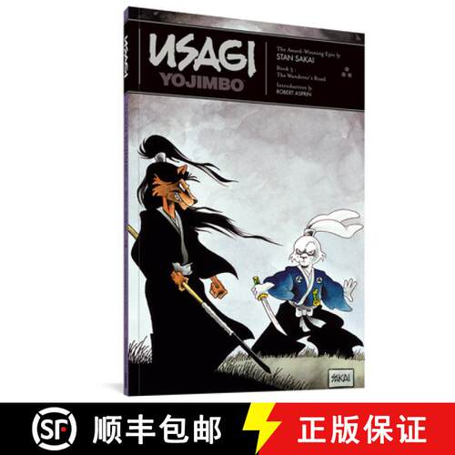 【3-4周达】Usagi Yojimbo Book 3: The Wanderer's Road [9781560970095]