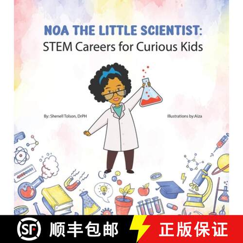 【3-4周达】Noa The Little Scientist: STEM Careers for Curious Kids [9798888961735]