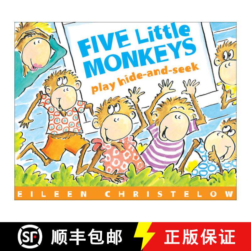 预订 Five Little Monkeys Play Hide and Seek [9780606144797]