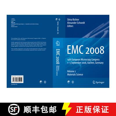 【3-4周达】精装 EMC 2008, Volume 2: Materials Science: 14th European Microscopy Congress 1-5 Septembe... [9783540852254]