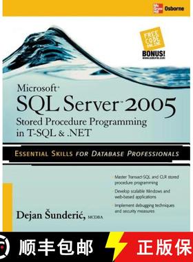 预订 Microsoft SQL Server 2005 Stored Procedure Programming in T-SQL & .Net [9780072262285]