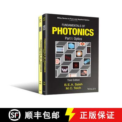 【3-4周达】光子学基础 Fundamentals Of Photonics, Third Edition, 2 V Set [Wiley物理和天文] [9781119506874]