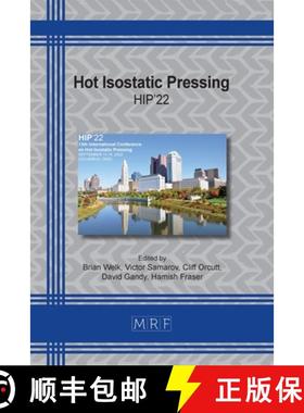 【3-4周达】Hot Isostatic Pressing: Hip'22 [9781644902820]