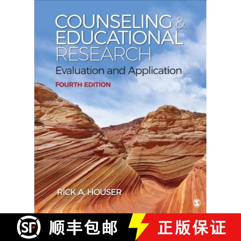 【3-4周达】Counseling and Educational Research: Evaluation and Application (4): Evaluation and Applic... [9781544305066]