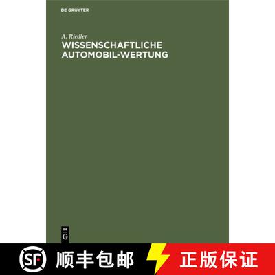 【3-4周达】精装 Wissenschaftliche Automobil–Wertung – Berichte VI–X des Laboratoriums für Kraftfa... [9783486741339]