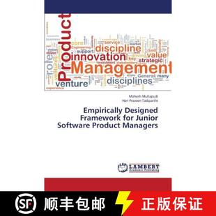 Software Designed 9783659176326 Managers Product Junior for Framework Empirically 预订