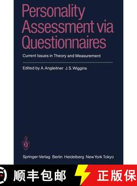 【3-4周达】Personality Assessment Via Questionnaires: Current Issues in Theory and Measurement [9783642707537]