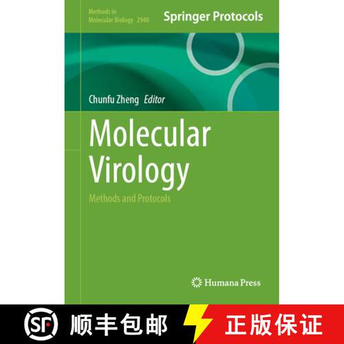 【3-4周达】精装 Molecular Virology : Methods and Protocols [9781071646144]