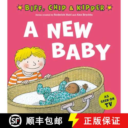 【3-4周达】A New Baby! (First Experiences with Biff, Chip & Kipper) [9780192785381]