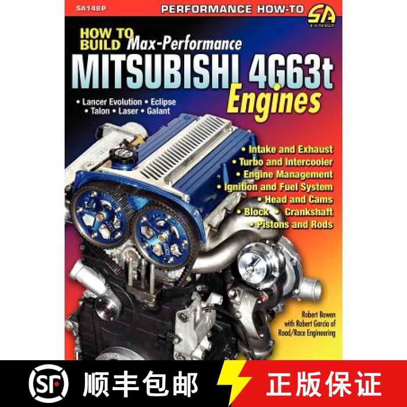 【3-4周达】How to Build Max-Performance Mitsubishi 4g63t Engines [9781613250662]