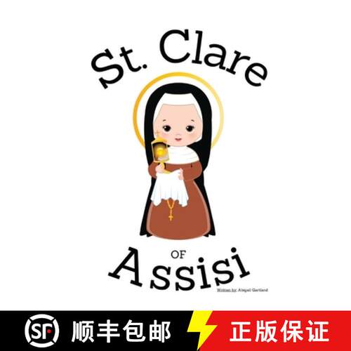 【3-4周达】St. Clare of Assisi - Children's Christian Book - Lives of the Saints [9798869241849]